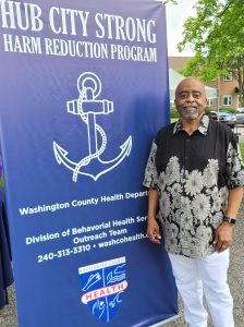 Photo of David Washington, harm reduction coordinator at Washington County Health Department