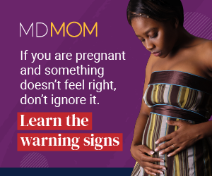 If you are pregnant and something doesn't feel right, don't ignore it. Learn the warning signs graphic w pregnant women. Info linked on separate webpage.