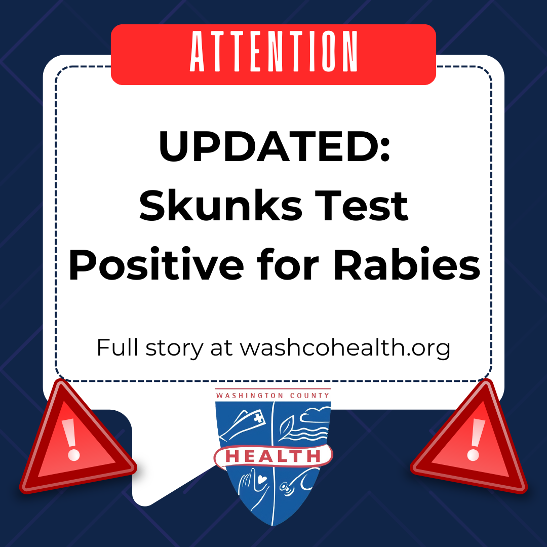 Update - Several Skunks Test Positive for Rabies in the County in ...