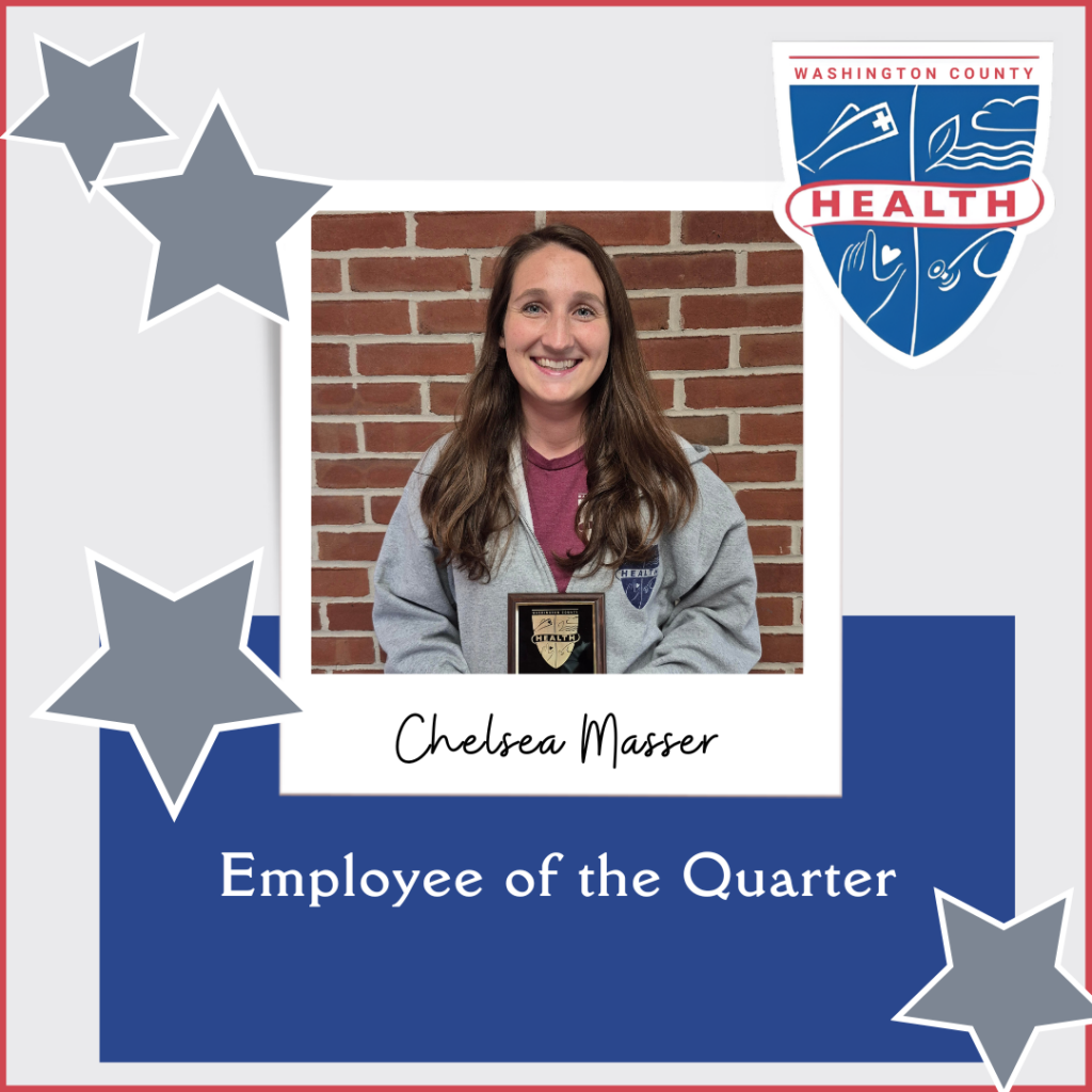 Chelsea Masser Named Employee of the Quarter
